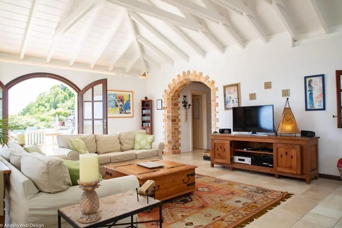Luxurious Meditation Villa In Marigot Hills 0*,